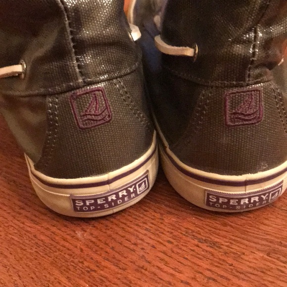 High top metallic sperry top-sider - Picture 3 of 4